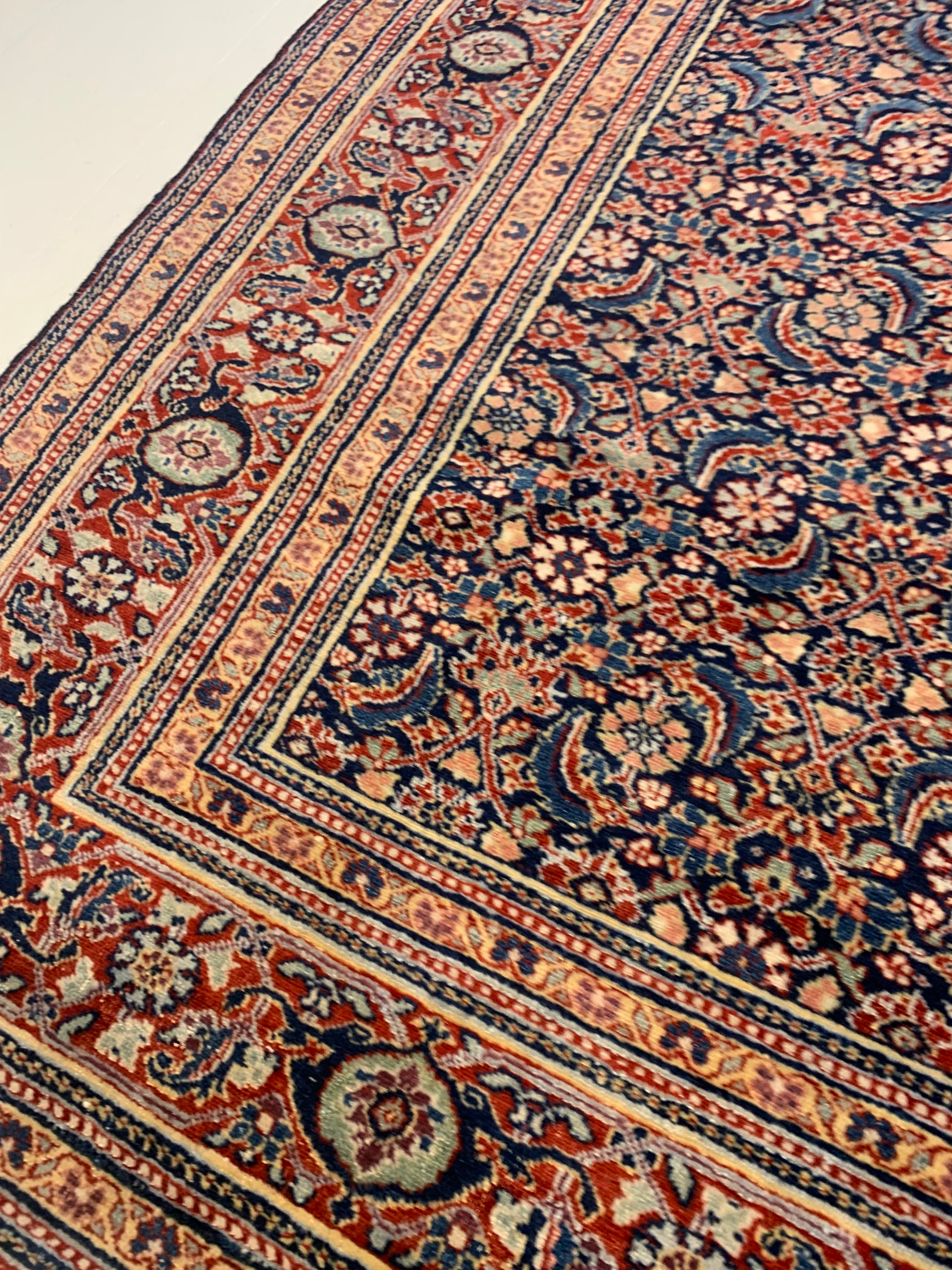 Antique Persian Tabriz Rug, 190 × 148 cm, Circa 1920