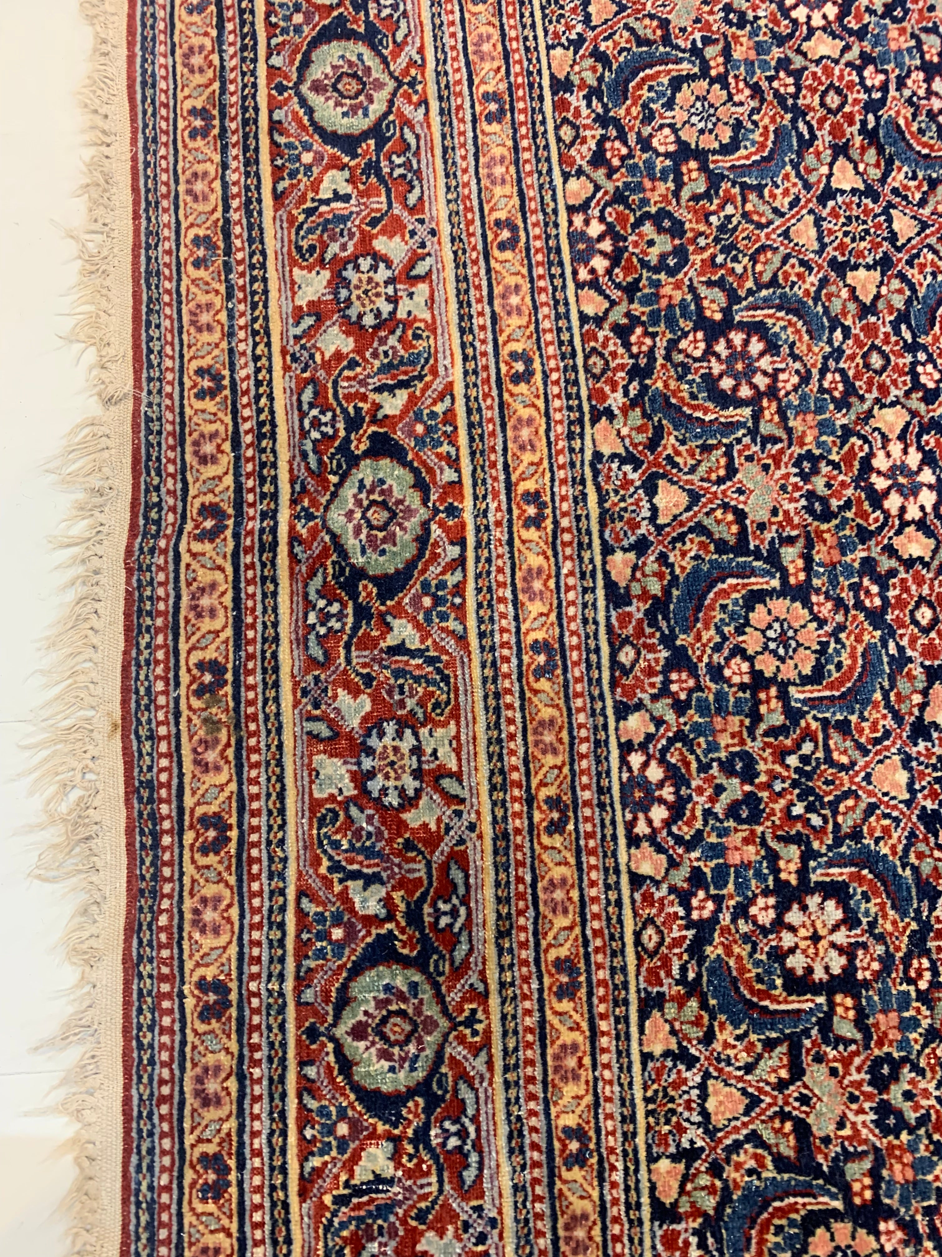 Antique Persian Tabriz Rug, 190 × 148 cm, Circa 1920