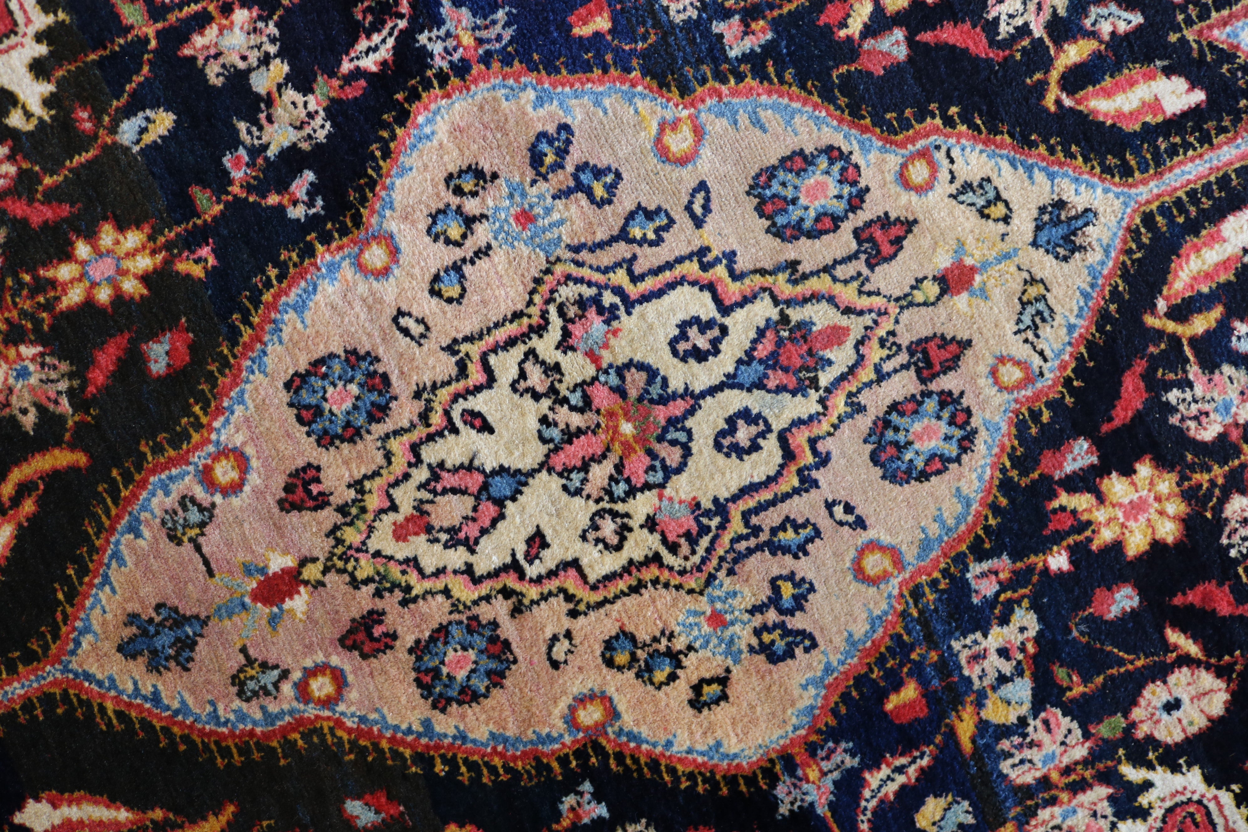 Antique Persian Jozan Rug, 191 × 131 cm, Circa 1920