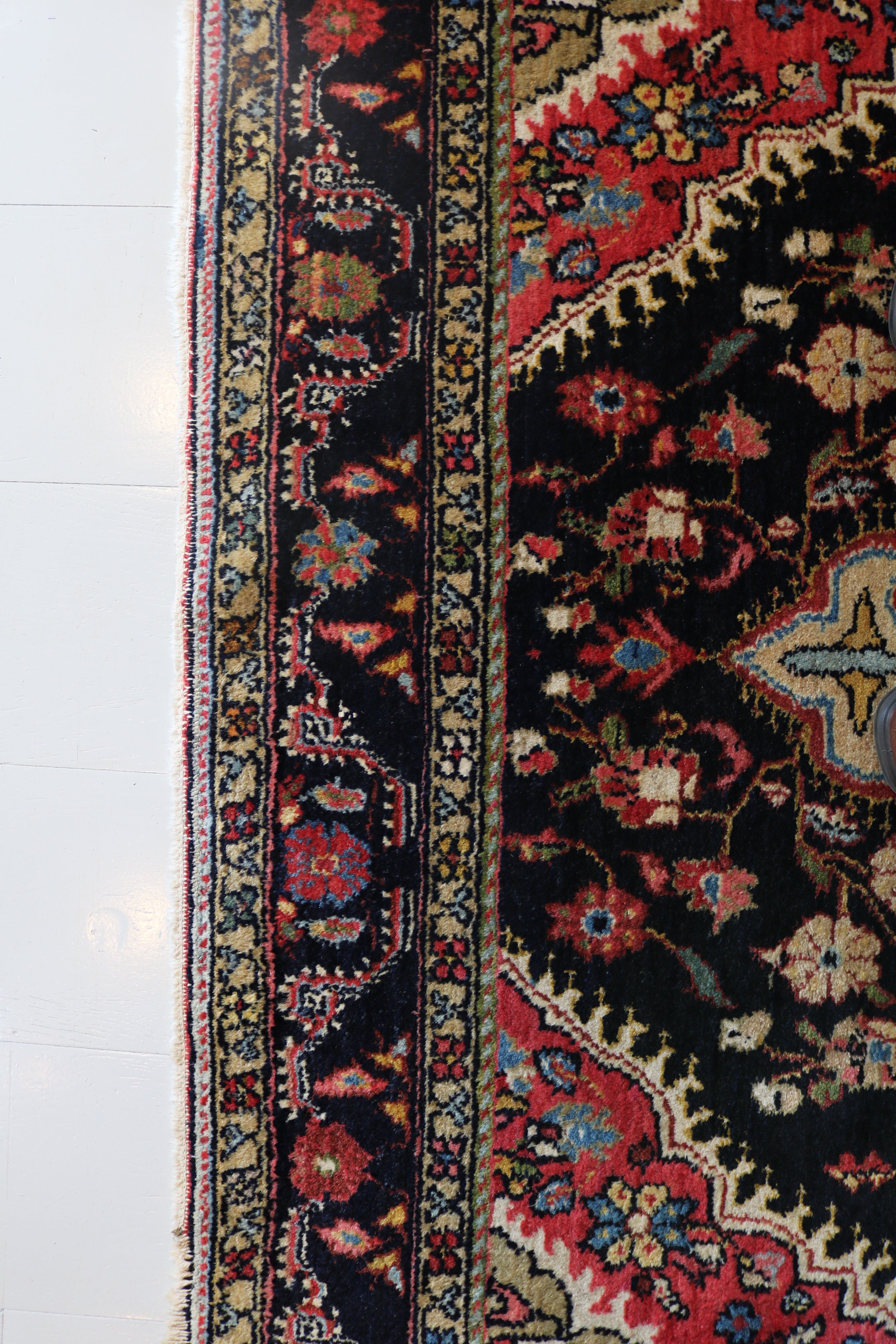 Antique Persian Jozan Rug, 191 × 131 cm, Circa 1920
