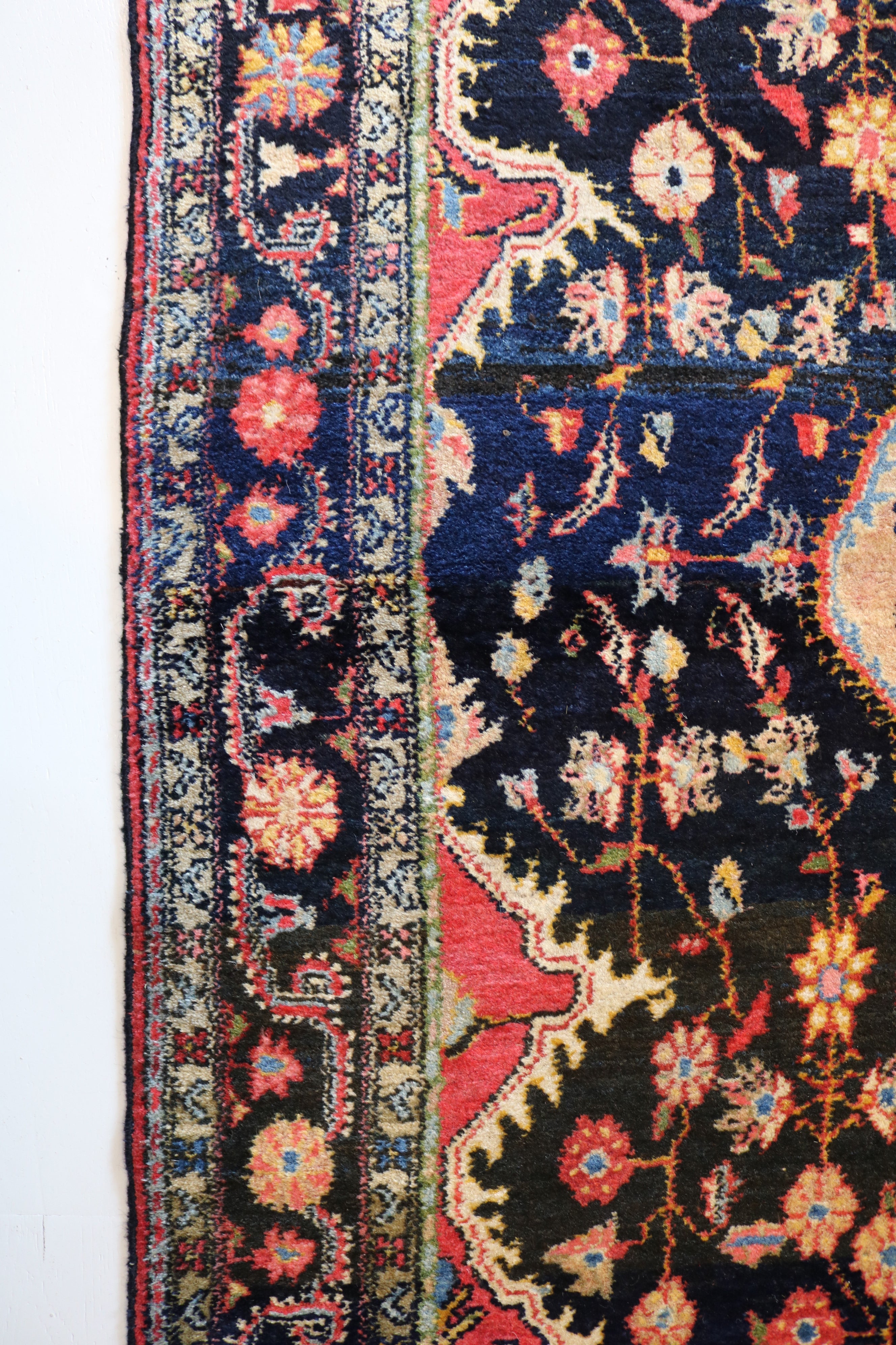 Antique Persian Jozan Rug, 191 × 131 cm, Circa 1920