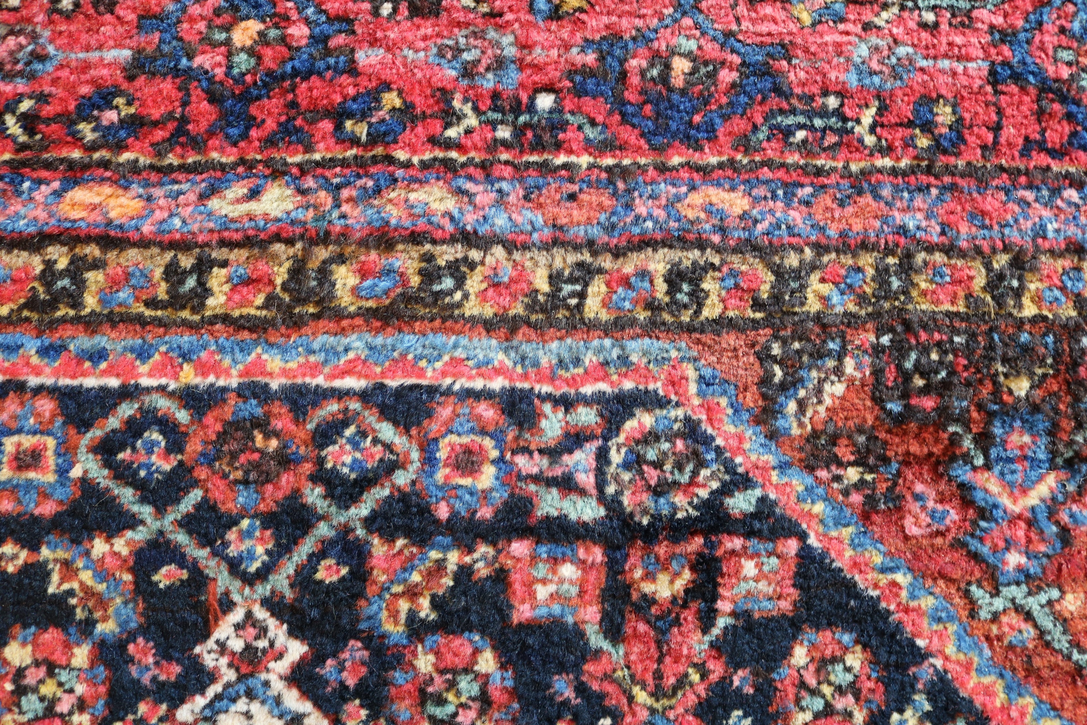 Fine Antique Persian Hamadan Rug, 144 × 200 cm, Circa 1920