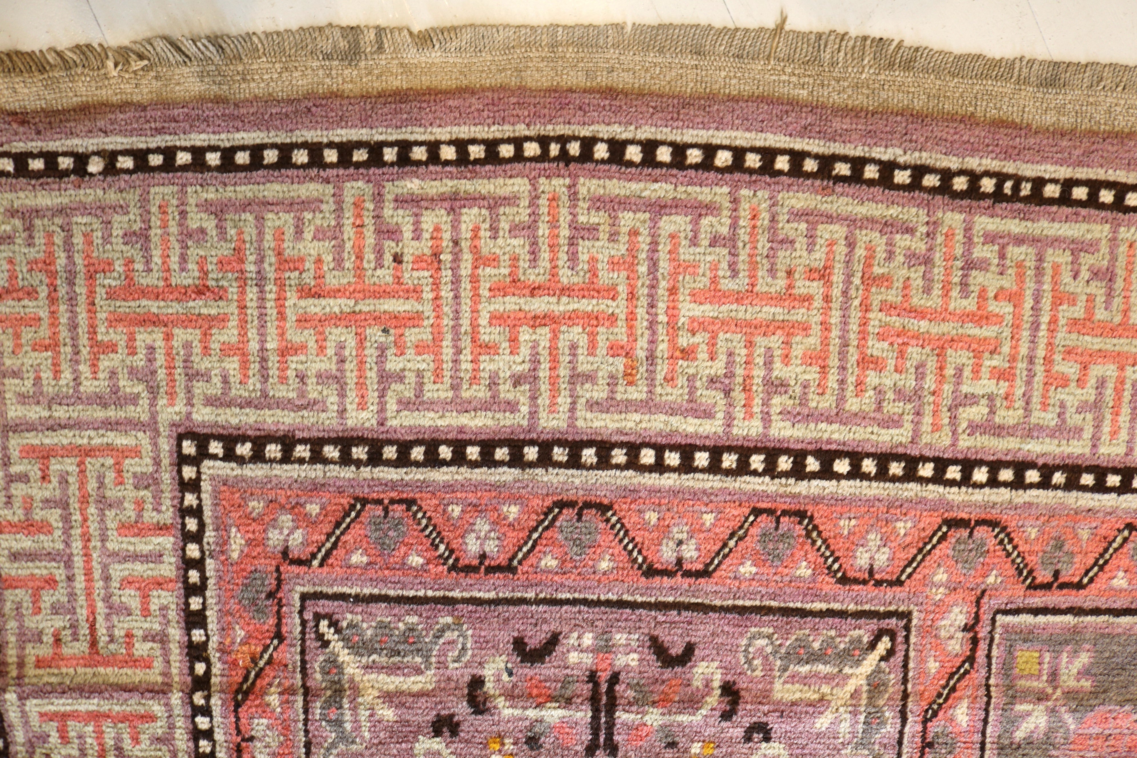 Antique East Turkestan Qotan (Khotan) Rug, 275 × 138 cm, Circa 1900