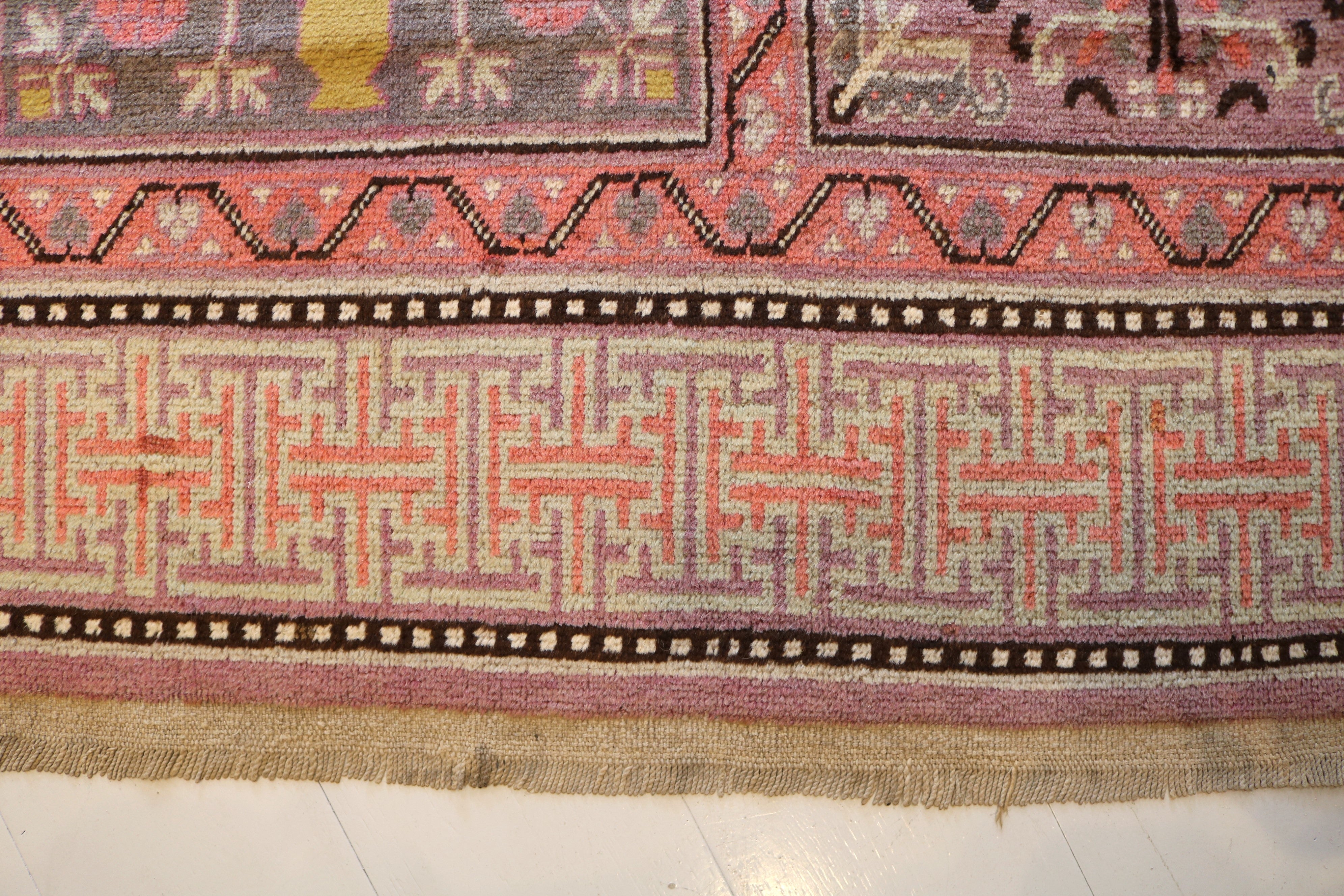 Antique East Turkestan Qotan (Khotan) Rug, 275 × 138 cm, Circa 1900