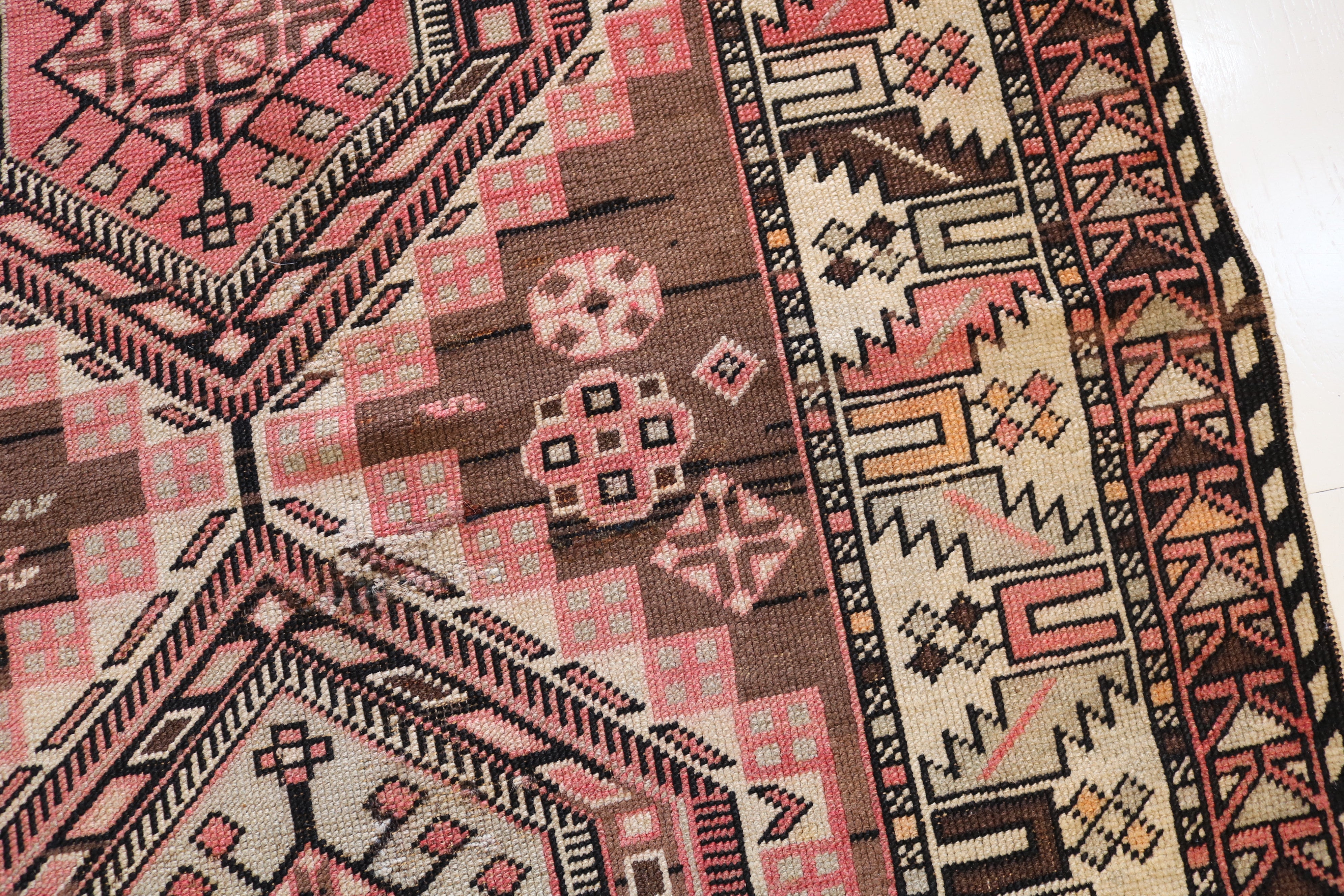 Antique Caucasian Shirvan Rug, 255 × 152 cm, Circa 1900