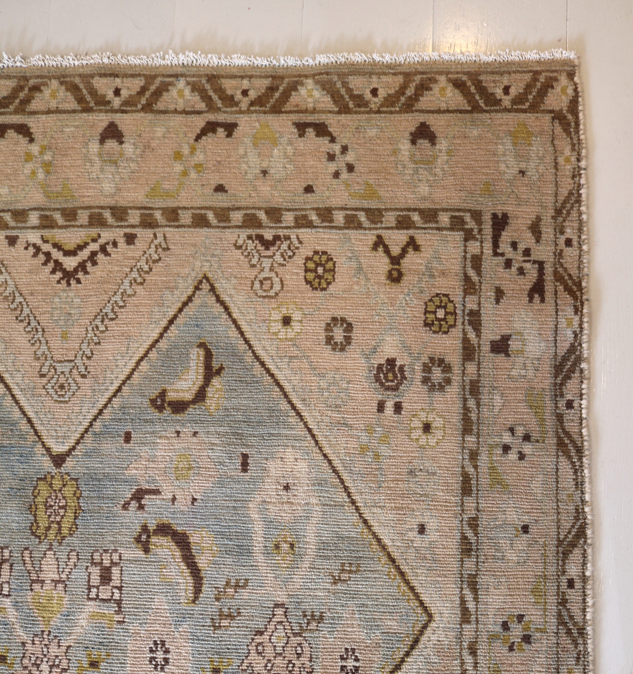 Antique Persian Malayer Rug, 230 × 143 cm, Circa 1940