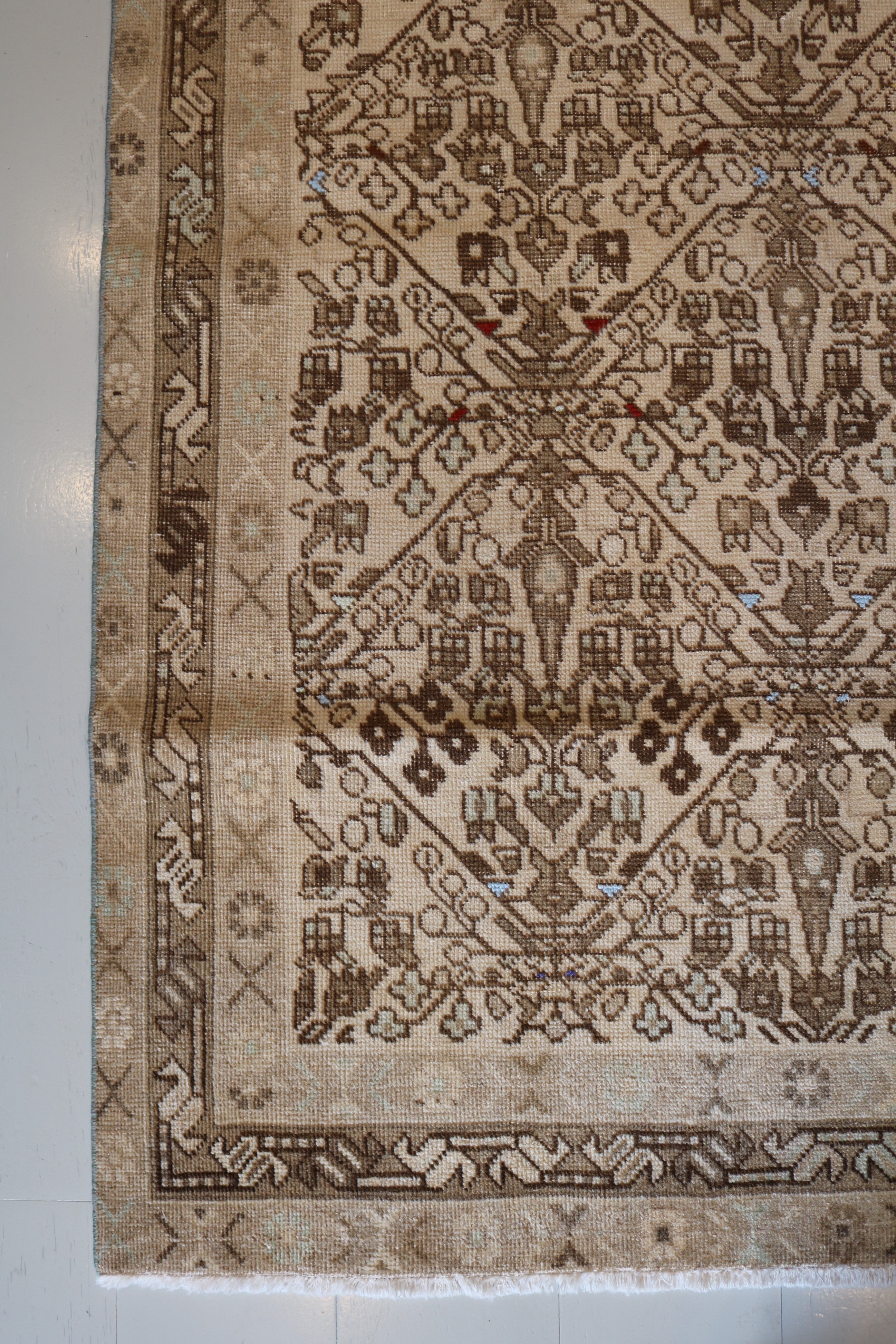 Antique Persian Afshar Rug, 180 × 135 cm, Circa 1920