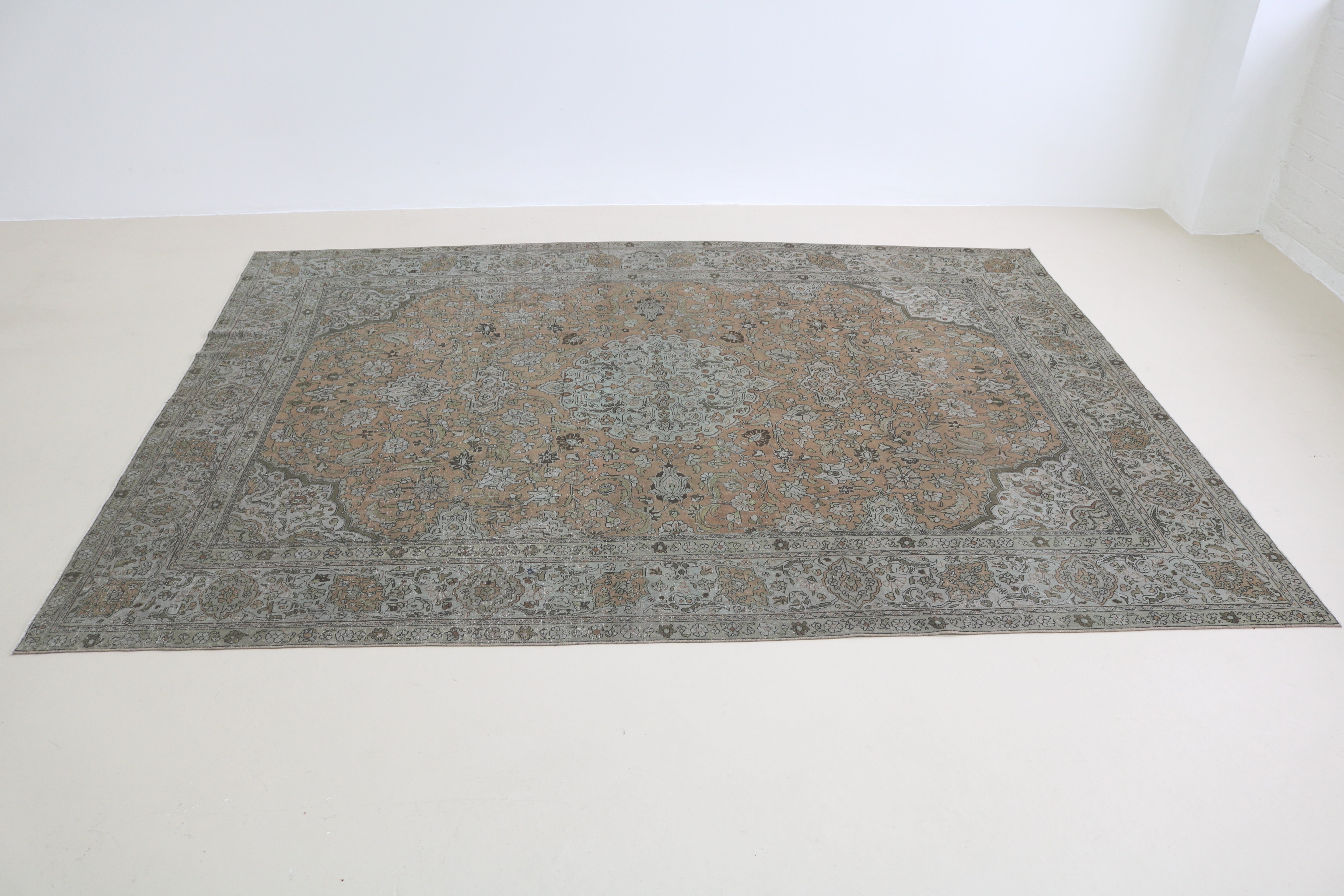 Antique Persian Tabriz Carpet, 300 × 220 cm, Circa 1930