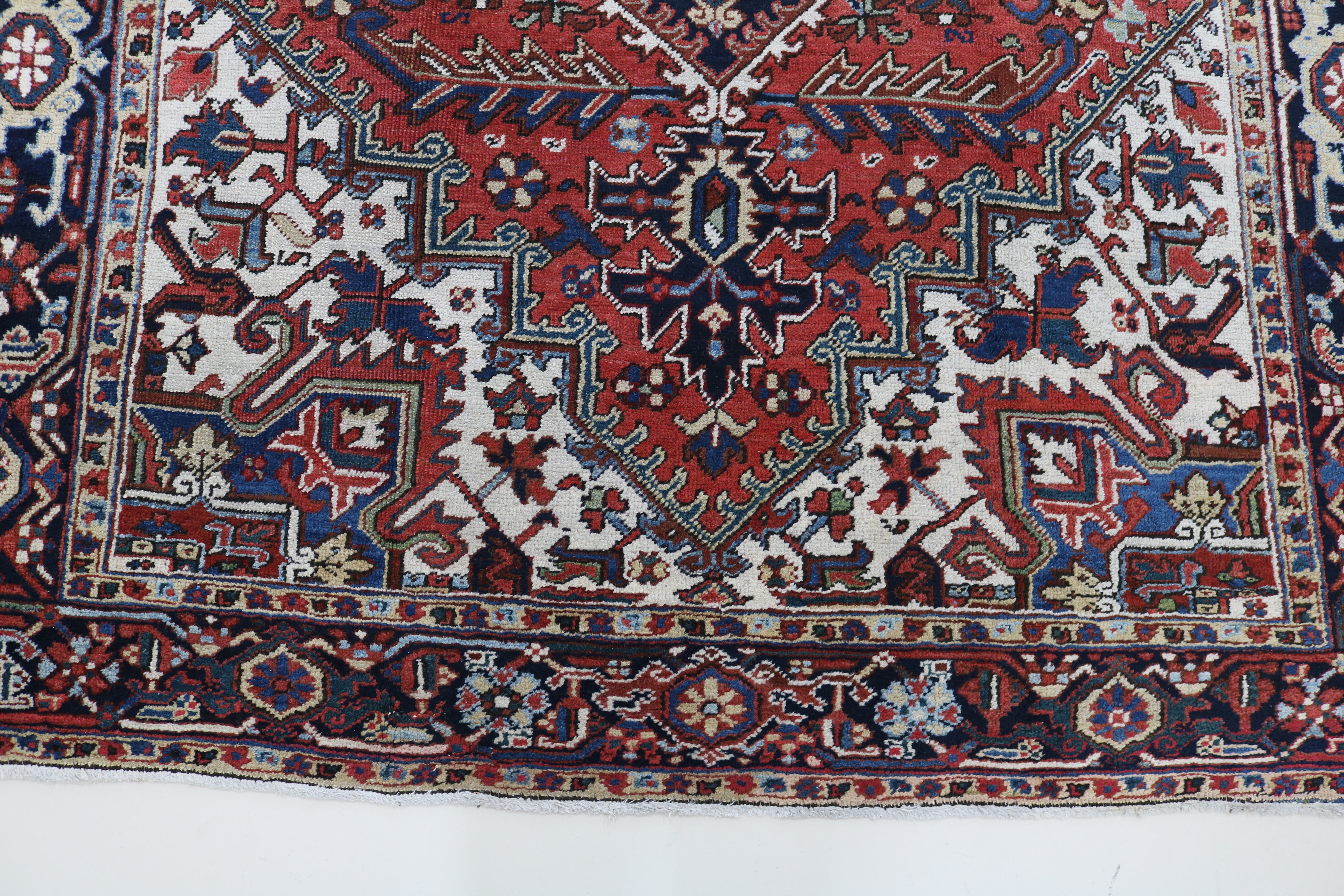 Antique Persian Heriz Carpet, 290 × 215 cm, Circa 1930