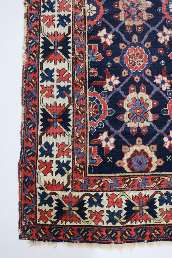 Antique Caucasian Karabag Runner, 415 × 92 cm, Circa 1880
