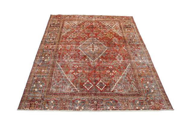 Antique Persian Josheqan Carpe 267x210 cm, circa 1930