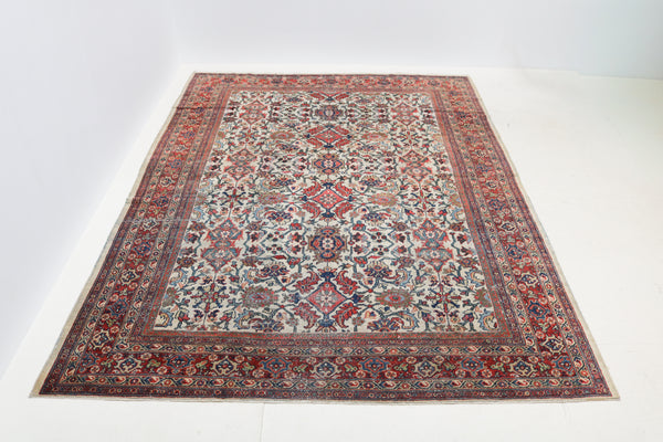 Antique Persian Mahal Rug 350 × 256 cm, circa 1920