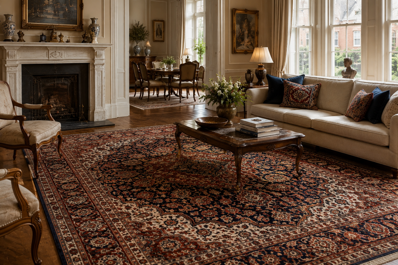 Antique Persian Rugs Chelsea | Authentic Handmade Persian Carpets for Elegant Homes