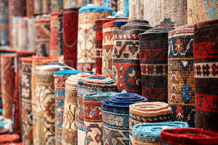 Authentic handmade antique rugs at Hakiemie Rug Gallery, including Persian, Oriental, Caucasian and Turkish antique rugs in the UK