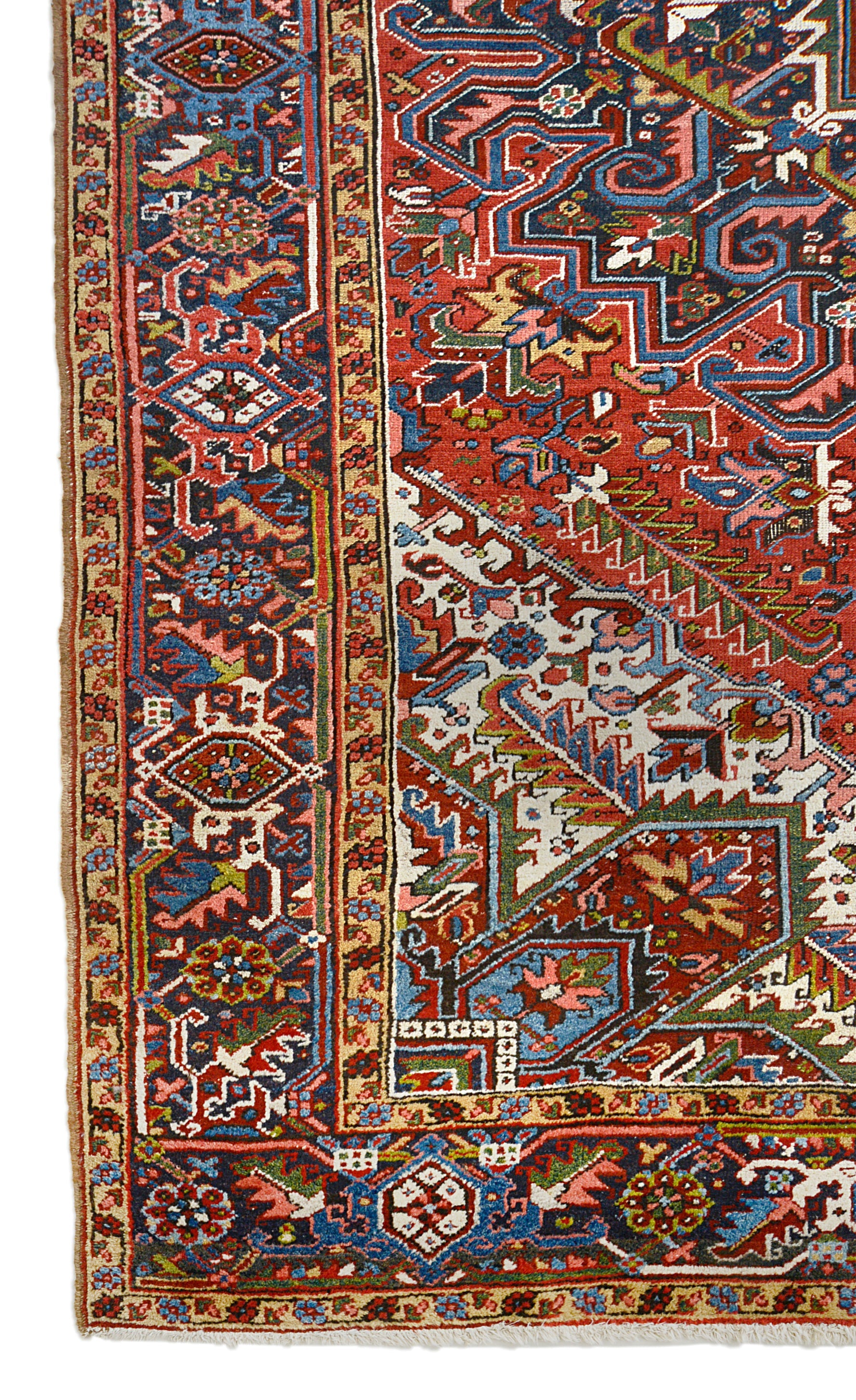 Antique Persian Heriz Carpet 325x231 cm ca.1920