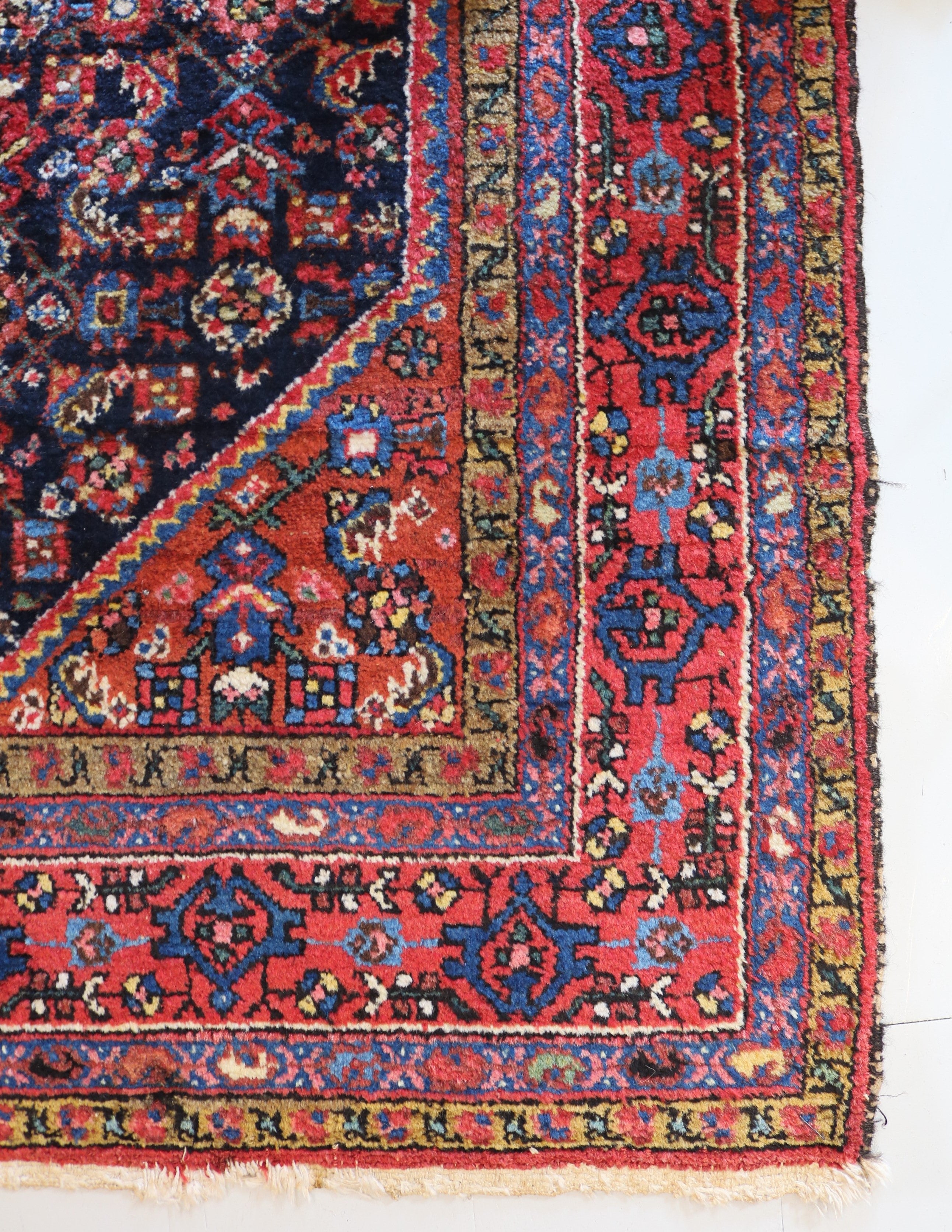 Fine Antique Persian Hamadan Rug, 144 × 200 cm, Circa 1920
