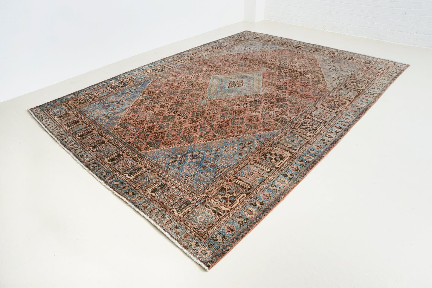 Antique Persian Josheqan Rug, 383 × 275 cm, Circa 1900