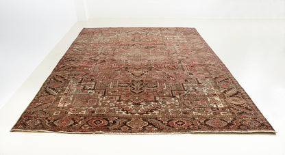 Antique Persian Heriz Carpet, 378 × 287 cm, Circa 1930