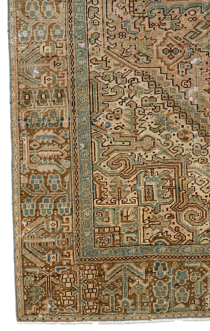 Antique Persian Heriz Carpet, 367 × 247 cm, Circa 1930