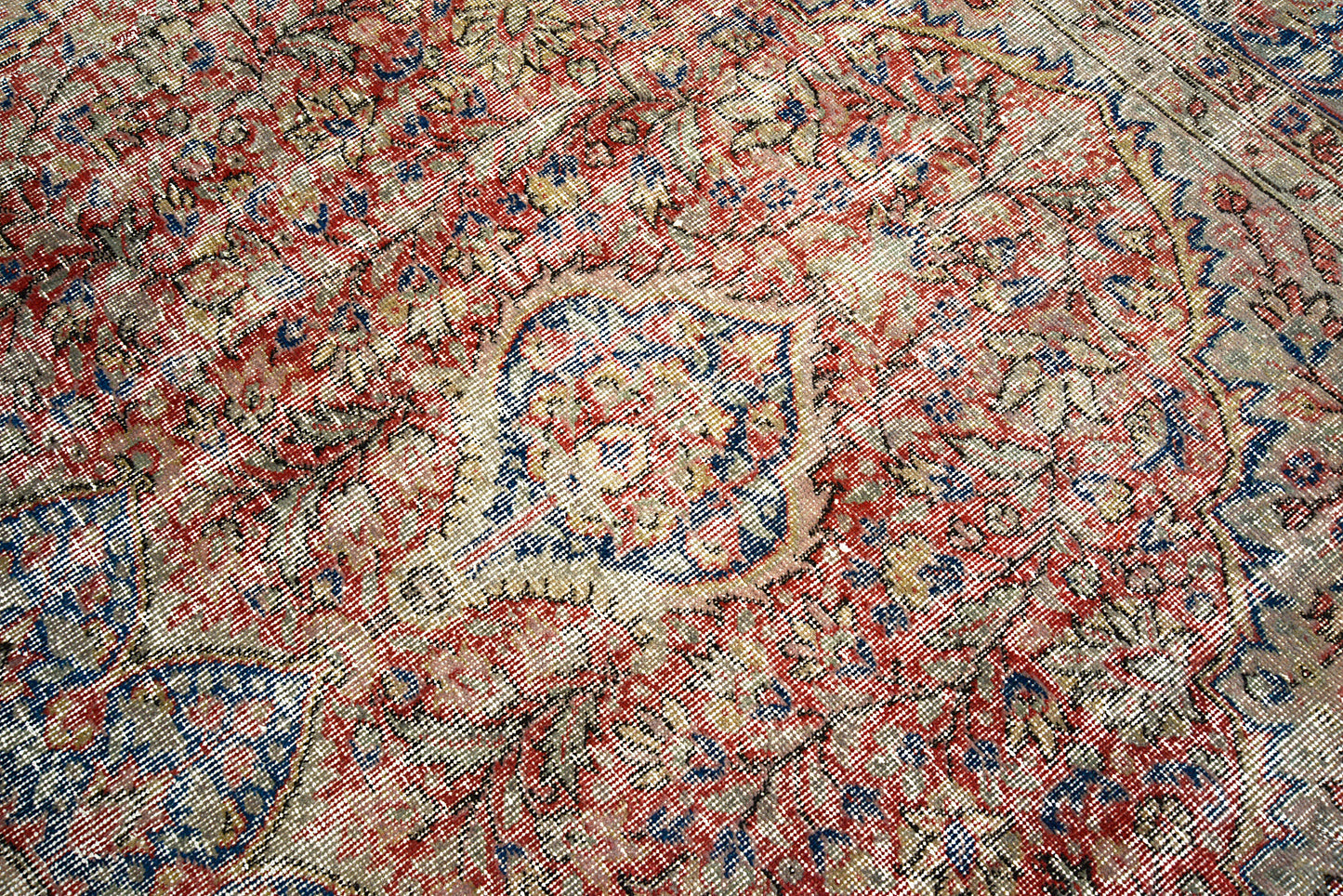Vintage Turkish Carpet, 353 × 253 cm, Circa 1940