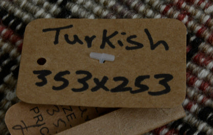 Vintage Turkish Carpet, 353 × 253 cm, Circa 1940