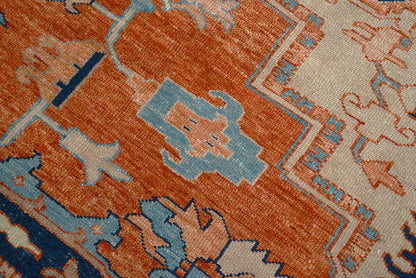 Antique Persian Heriz Serapi Carpet, 355 × 271 cm, Circa 1900