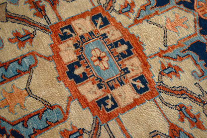 Antique Persian Heriz Serapi Carpet, 355 × 271 cm, Circa 1900