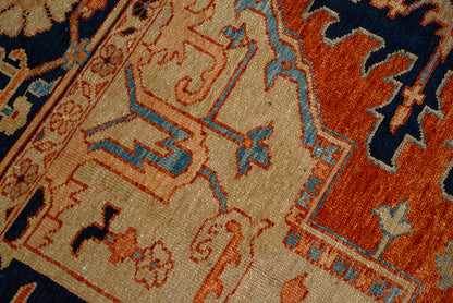 Antique Persian Heriz Serapi Carpet, 355 × 271 cm, Circa 1900