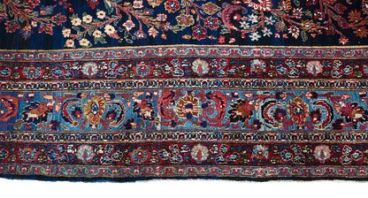 Antique Persian Mashhad Carpet, 360 × 255 cm, Circa 1915
