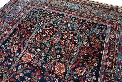 Antique Persian Mashhad Carpet, 360 × 255 cm, Circa 1915