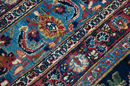 Antique Persian Mashhad Carpet, 360 × 255 cm, Circa 1915