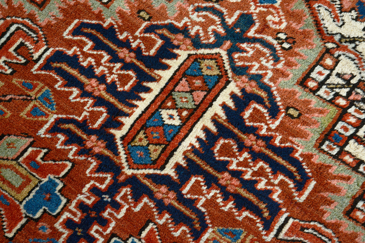 Antique Persian Heriz Carpet, 335 × 253 cm, Circa 1920s
