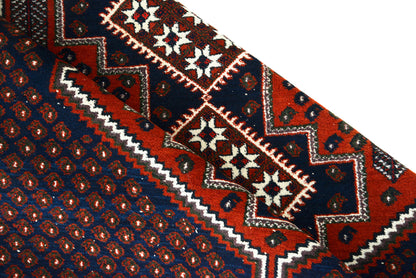 Antique Persian Afshar Rug, 135 × 100 cm, Circa 1930