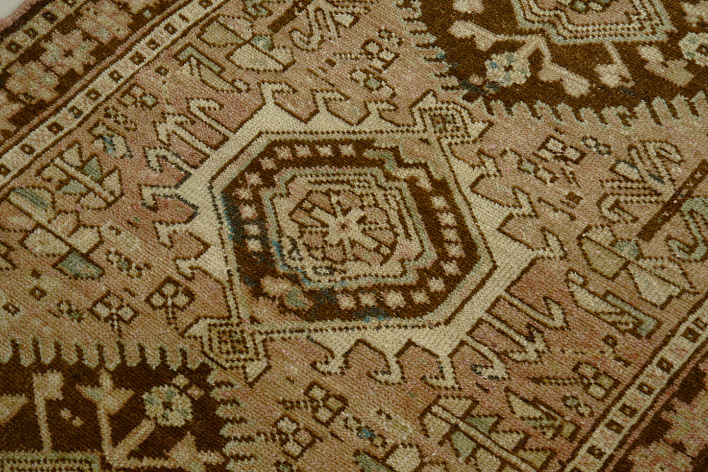 Antique Persian Heriz Runner, 315 × 85 cm, Circa 1930