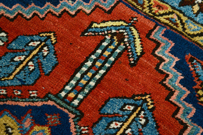 Antique Persian Heriz Runner, 212 × 89 cm, Circa 1900