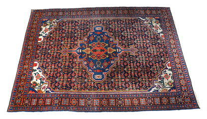Antique Persian Senneh Rug, 145 × 108 cm, Circa 1920