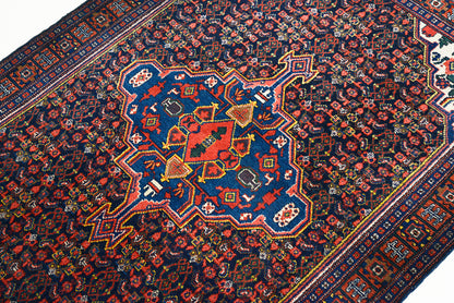 Antique Persian Senneh Rug, 145 × 108 cm, Circa 1920