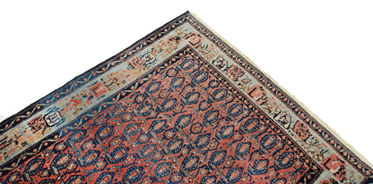 Antique Persian Senneh Rug, 148 × 117 cm, Circa 1930