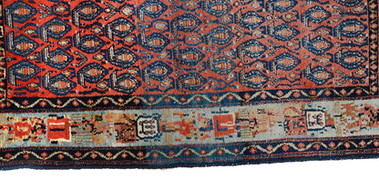 Antique Persian Senneh Rug, 148 × 117 cm, Circa 1930