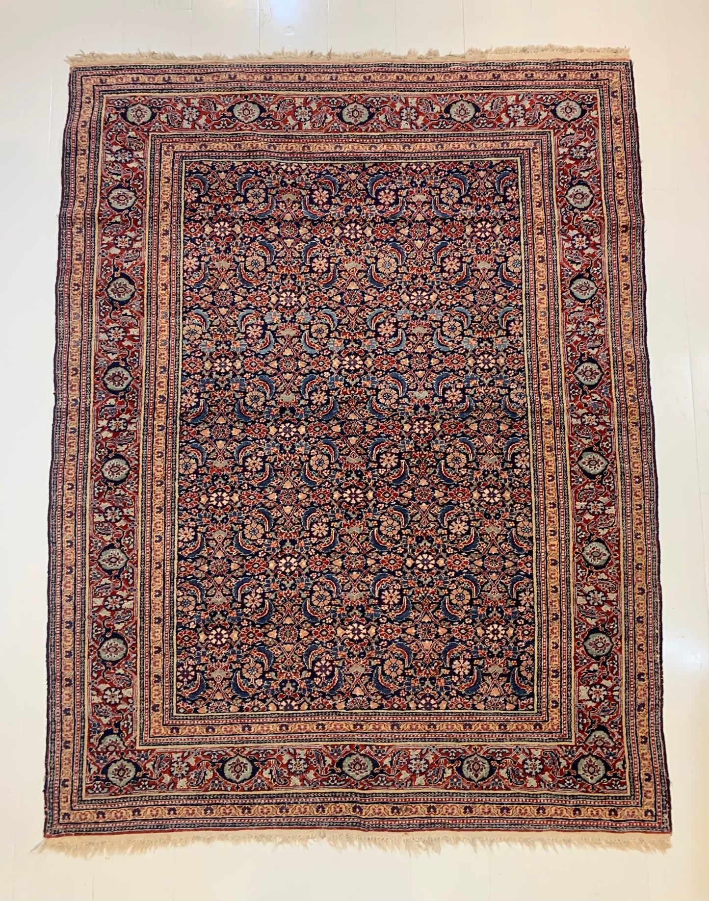 Antique  Persian Tabriz Rug