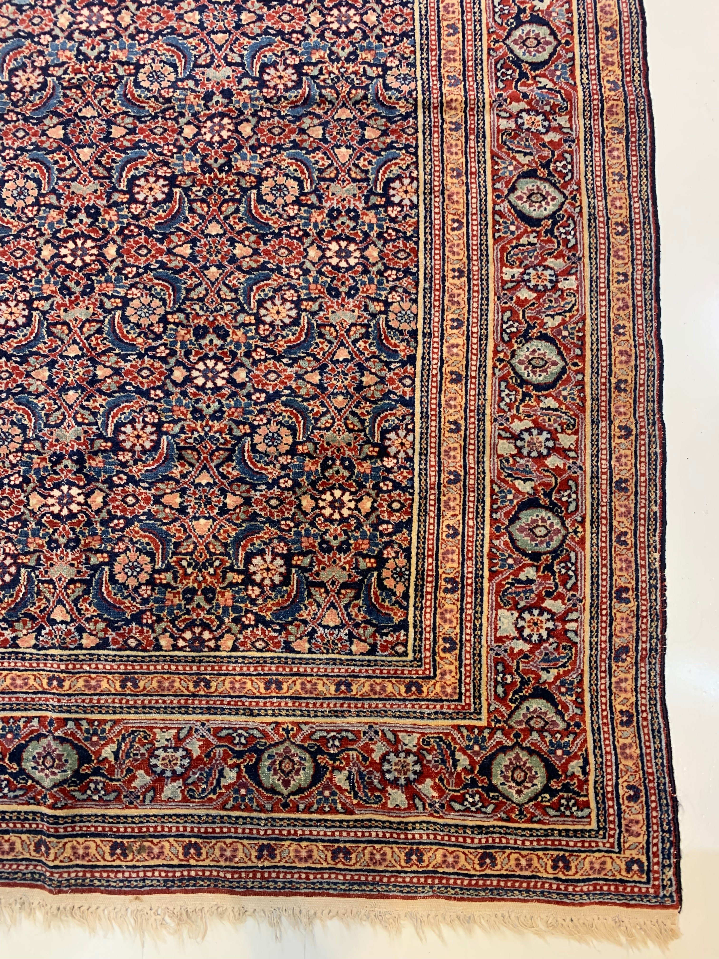 Antique Persian Tabriz Rug, 190 × 148 cm, Circa 1920