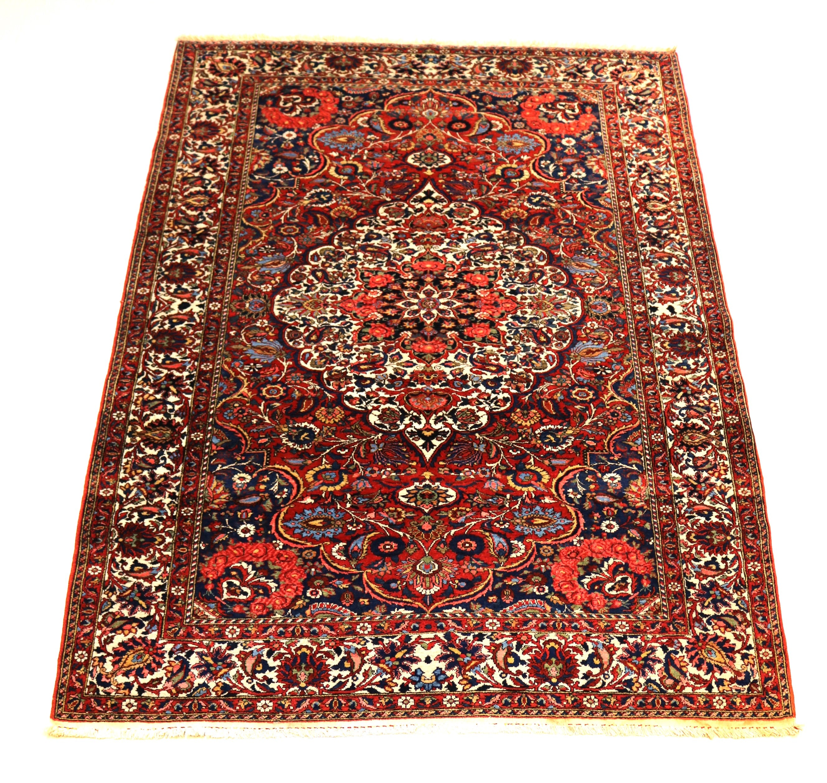 Antique Bakhtiyar Rug, 210 × 150 cm, Circa 1930