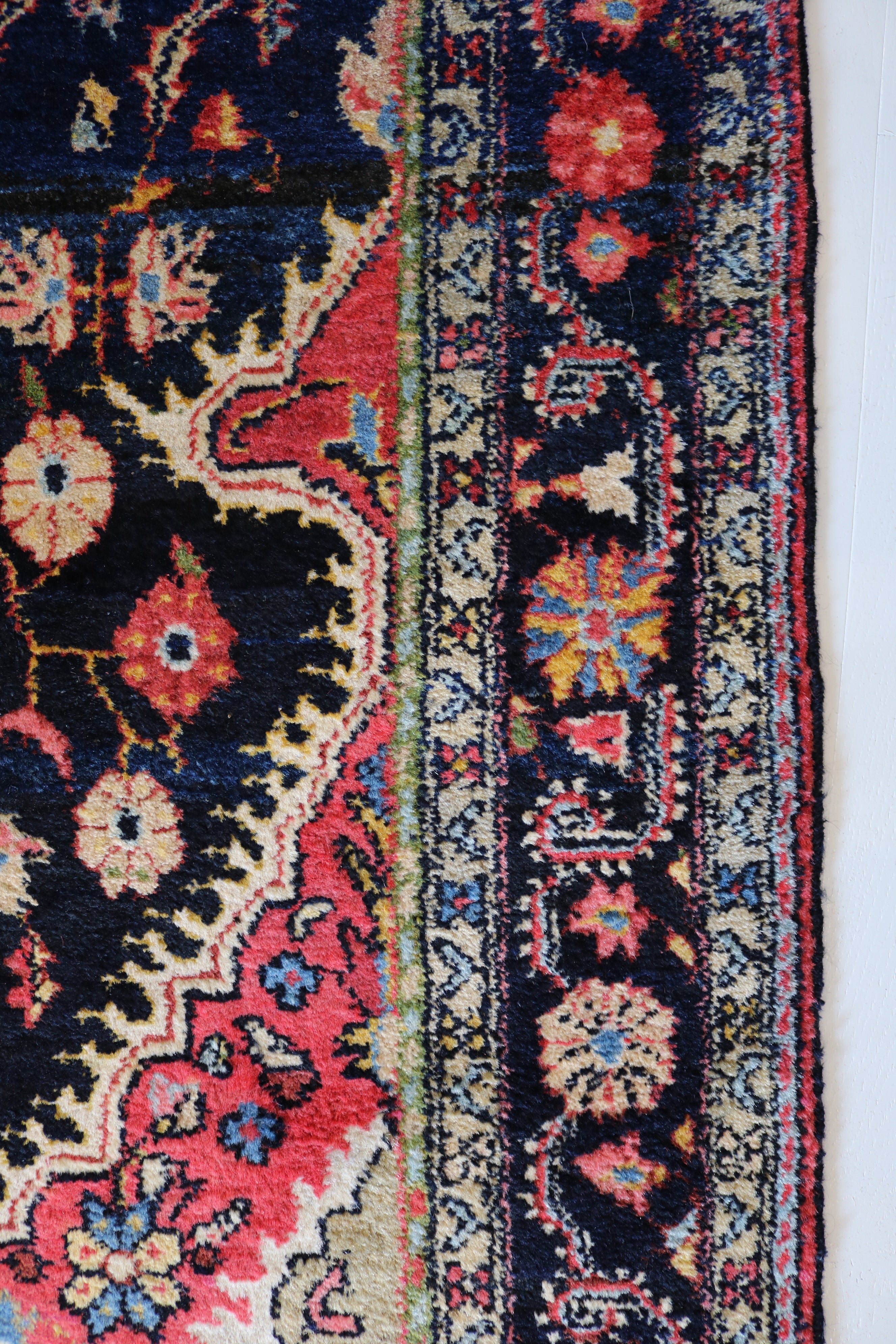 Antique Persian Jozan Rug, 191 × 131 cm, Circa 1920
