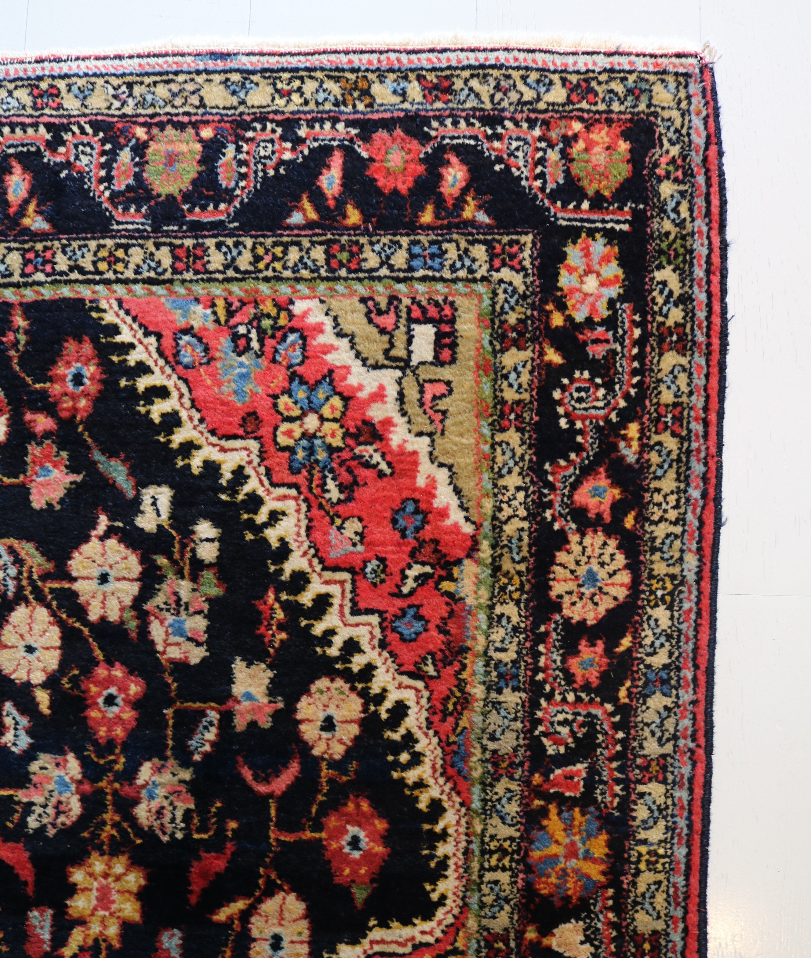 Antique Persian Jozan Rug, 191 × 131 cm, Circa 1920