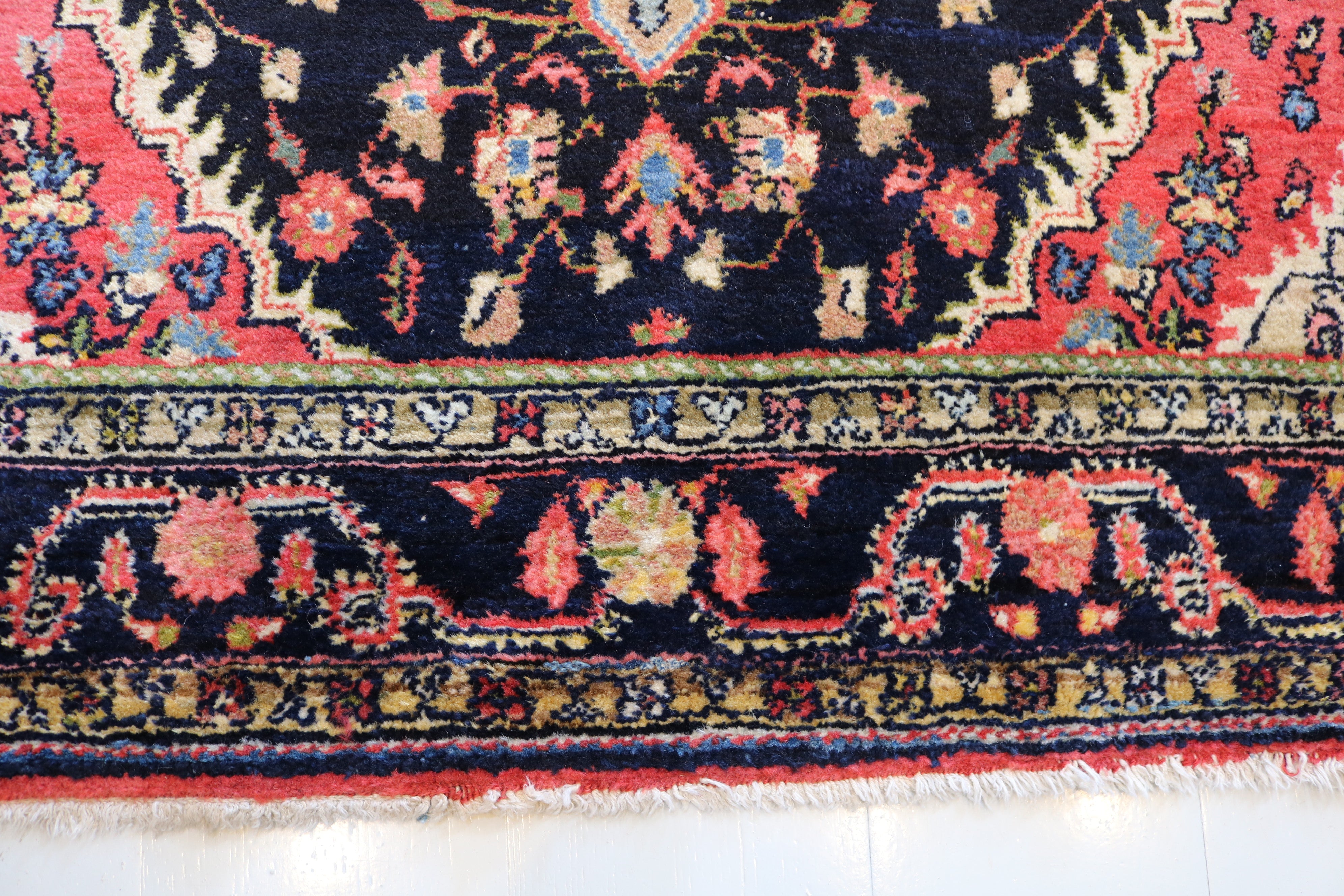 Antique Persian Jozan Rug, 191 × 131 cm, Circa 1920