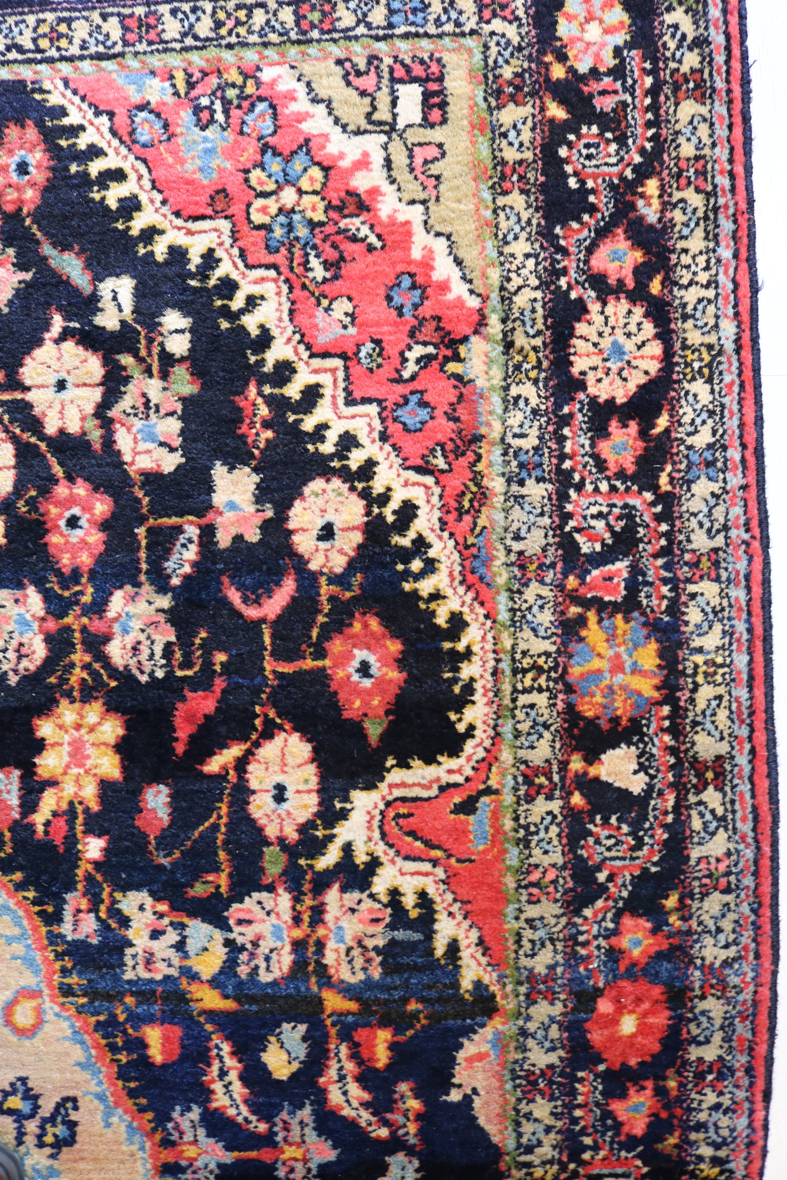 Antique Persian Jozan Rug, 191 × 131 cm, Circa 1920