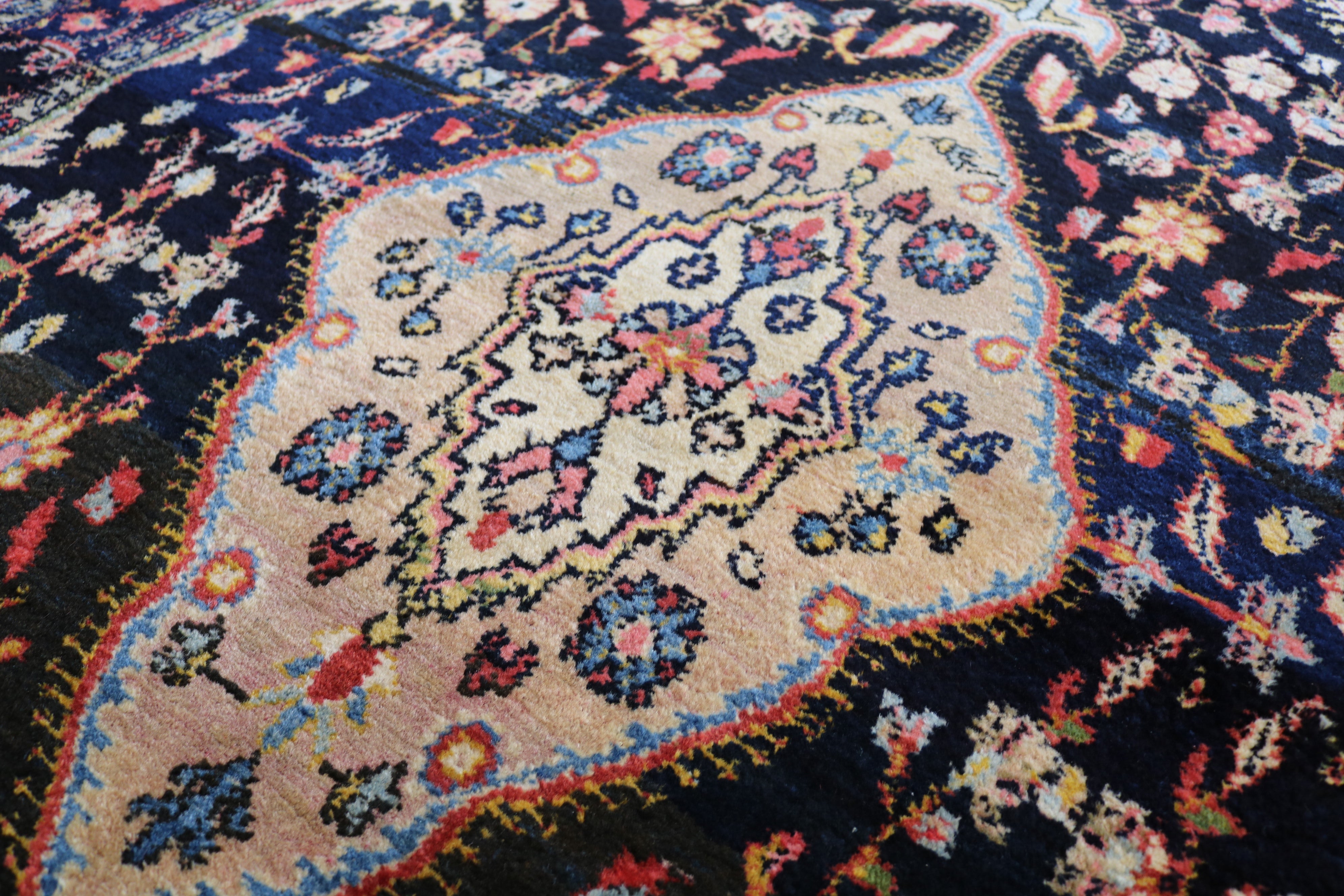 Antique Persian Jozan Rug, 191 × 131 cm, Circa 1920