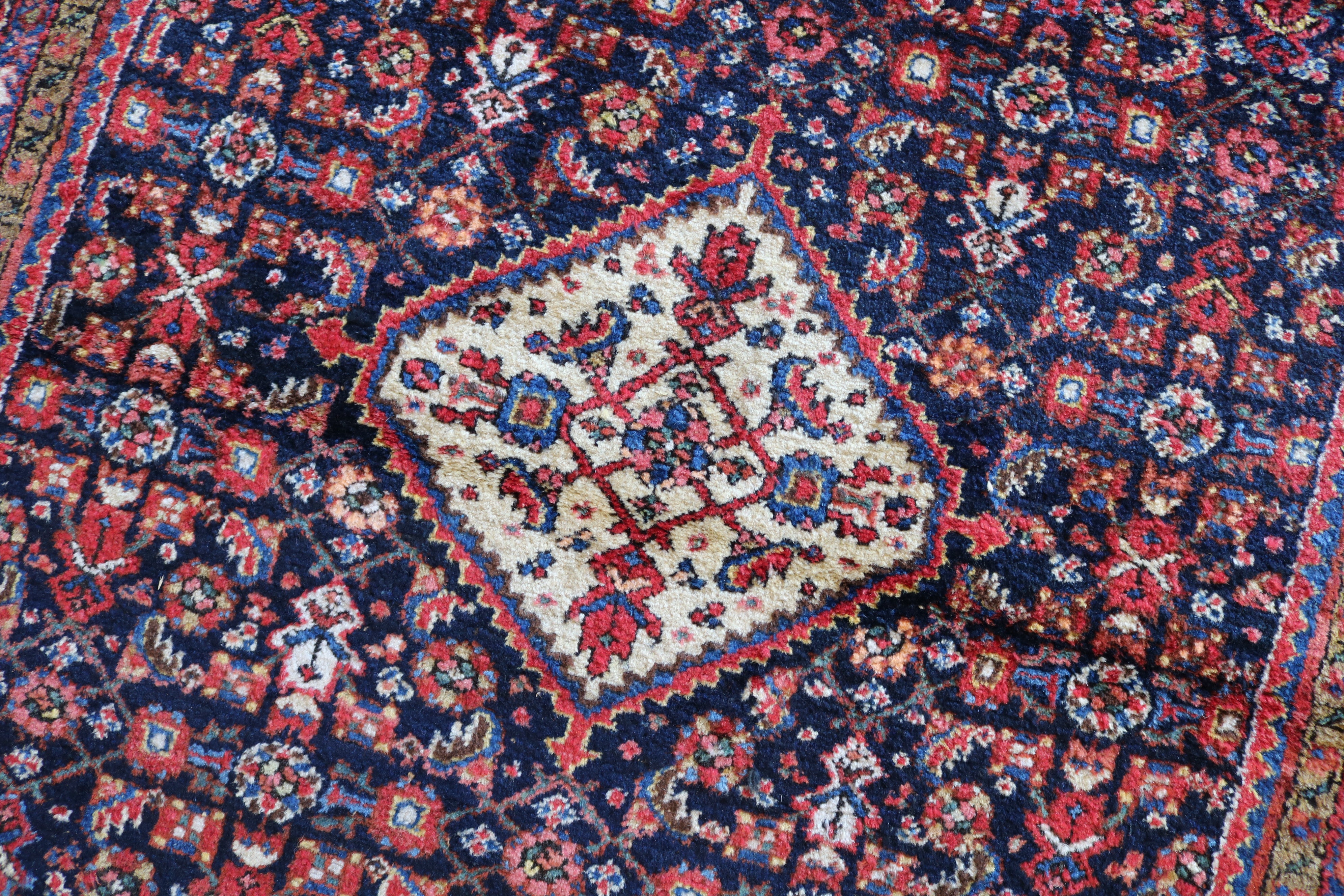 Fine Antique Persian Hamadan Rug, 144 × 200 cm, Circa 1920