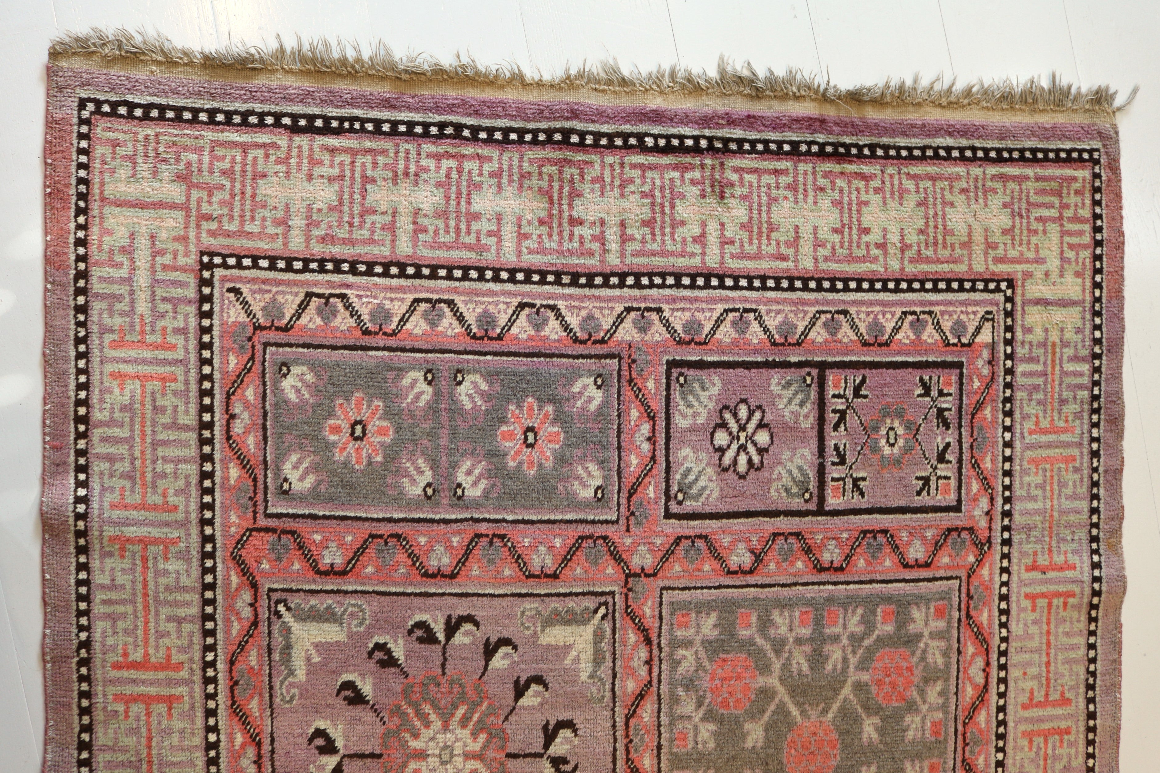 Antique East Turkestan Qotan (Khotan) Rug, 275 × 138 cm, Circa 1900