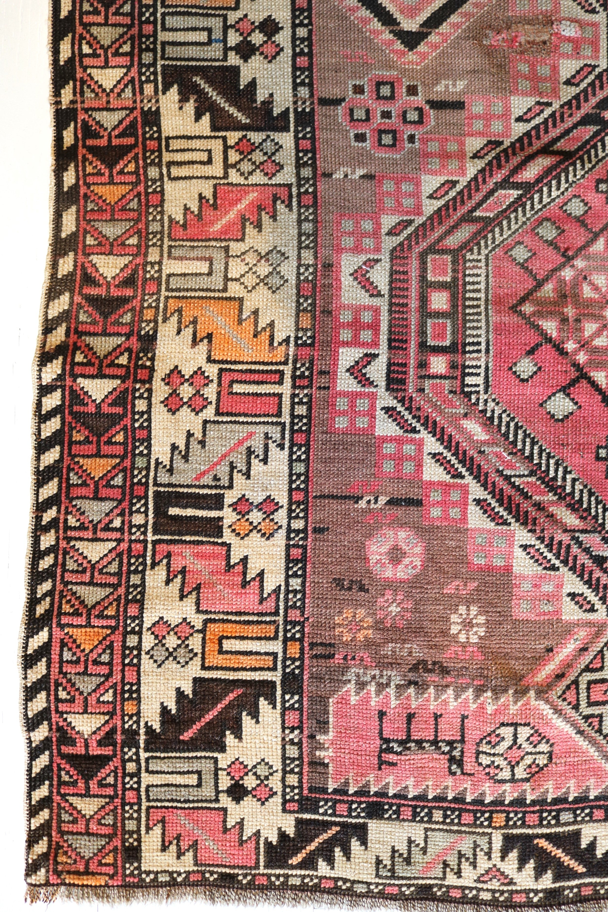 Antique Caucasian Shirvan Rug, 255 × 152 cm, Circa 1900